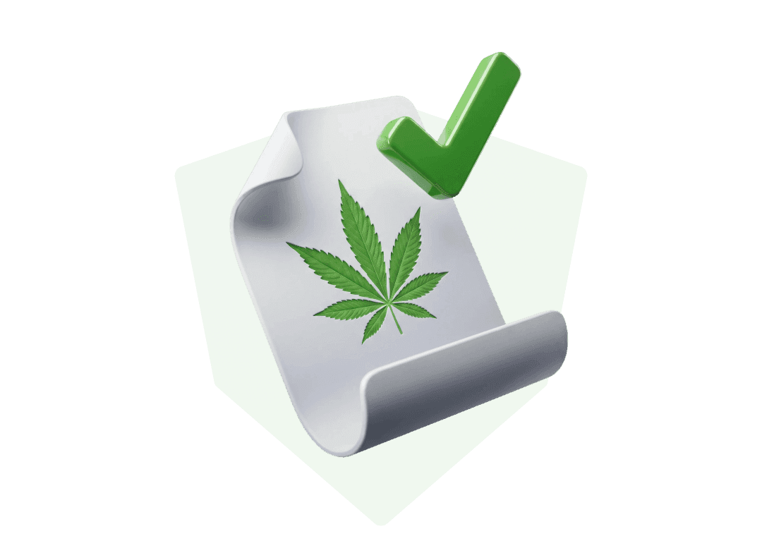 Auswahlfeld – Ich habe ein Rezept für Medizinalcannabis